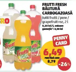 Penny Frutti Fresh Băutură Carbogazoasă Ofertă