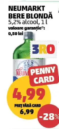 Penny NEUMARKT Bere blondă Ofertă