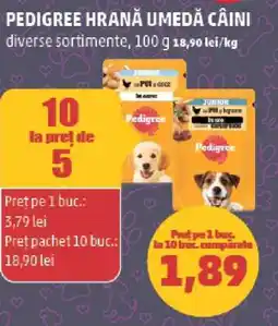 Penny PEDIGREE HRANĂ UMEDĂ CÂINI Ofertă