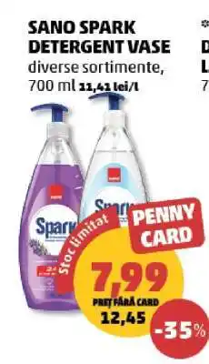Penny SANO SPARK DETERGENT VASE Ofertă