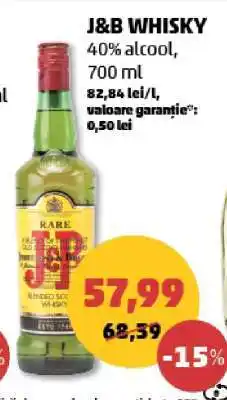 Penny J&B Whisky Ofertă