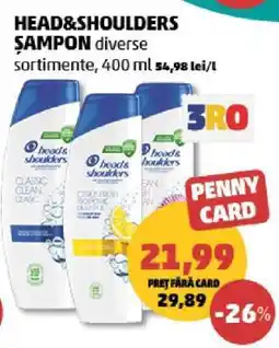Penny HEAD & SHOULDERS Şampon Ofertă