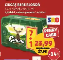 Penny CIUCAŞ Bere blondă Ofertă