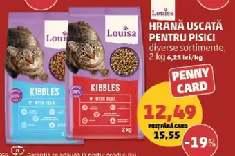 Penny Louisa Hrană Uscată pentru Pisici Ofertă