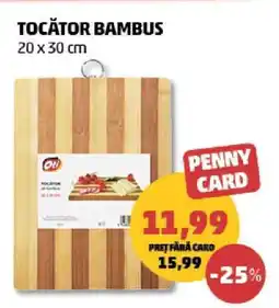 Penny Tocător bambus Ofertă