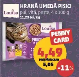 Penny Hrană umedă pisici Louisa Ofertă