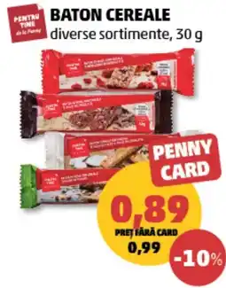 Penny Penny baton cereale Ofertă