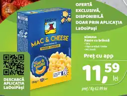 La Doi Pasi Baneasa mac & cheese Ofertă