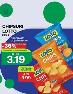 Diana Supermarket Lotto chips Ofertă