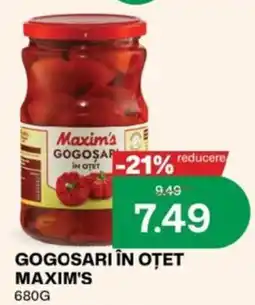 Diana Supermarket Maxim's gogosari în otet Ofertă