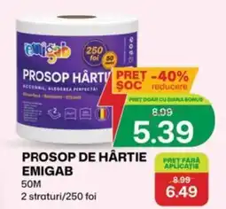 Diana Supermarket Emigab prosop de hârtie Ofertă