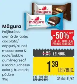 Mega Image Magura prăjitură lapte Ofertă