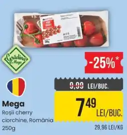 Mega Image Mega Roșii cherry ciorchine Ofertă