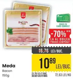 Mega Image Meda Bacon Ofertă