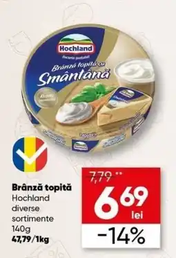 PROFI Hochland brânză topită cu smântână Ofertă