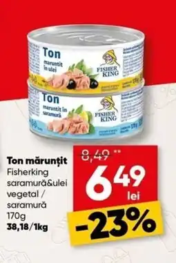 PROFI Fisherking ton mărunțit saramură&ulei vegetal / saramură Ofertă