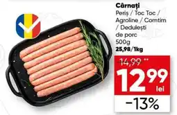 PROFI Cârnați Periș / Toc Toc / Agroline / Comtim / Dedulești de porc Ofertă