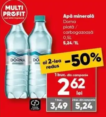 Dorna apă minerală plată / carbogazoasă