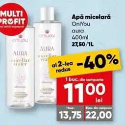 PROFI OnlyYou Apă micelară aura Ofertă
