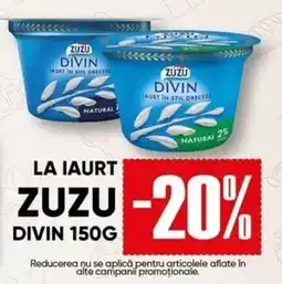PROFI Zuzu iaurt divin Ofertă