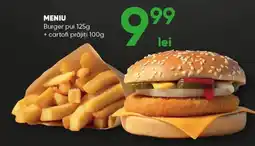 PROFI Menu burger pui +cartofi prăjiți Ofertă