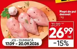 PROFI Piept de pui dezosat Ofertă