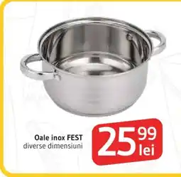 Supeco Fest oale inox Ofertă