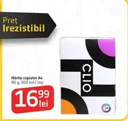 Supeco Clio hârtie copiator A4 Ofertă