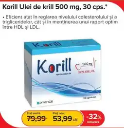 Dr.Max Korill Ulei de krill Ofertă