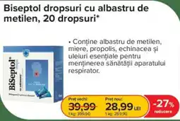 Dr.Max Biseptol dropsuri cu albastru de metilen Ofertă