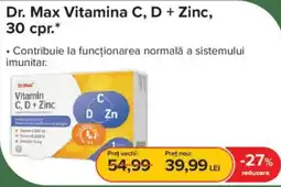 Dr.Max Dr. Max Vitamina C, D + Zinc Ofertă