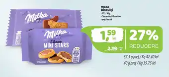 Milka biscuiti