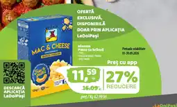 La Doi Pasi Băneasa paste cu brânză Ofertă
