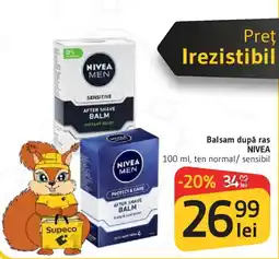 Supeco Nivea men balsam după ras Ofertă