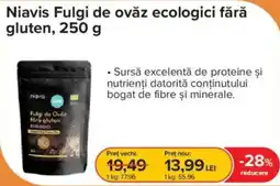 Dr.Max Niavis Fulgi de ovăz ecologici fără gluten Ofertă