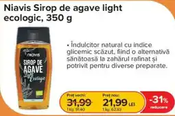 Dr.Max Niavis sirop de agave light ecologic Ofertă