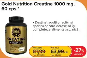 Gold Nutrition Creatine