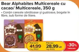 Dr.Max Bear Alphabites Multicereale cu cacao Ofertă
