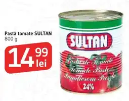 Supeco Sultan pastă tomate Ofertă