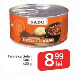 Supeco Sadu fasole cu ciolan Ofertă