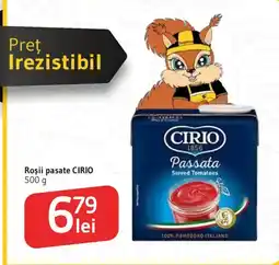 Supeco Cirio roșii pasate Ofertă