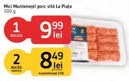 Supeco Mici Muntenești porc vită Ofertă