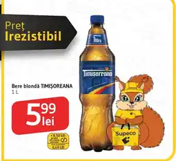 Supeco Timisoreana bere blondă Ofertă