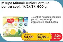 Dr.Max Milupa Milumil Junior Formula pentru copii Ofertă