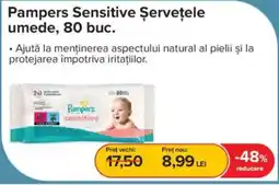 Dr.Max Pampers Sensitive Șervețele umede Ofertă