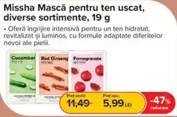 Dr.Max Missha Mască pentru ten uscat Ofertă