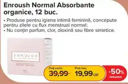 Dr.Max Enroush normal absorbante organice Ofertă