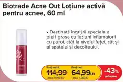 Dr.Max Biotrade Acne Out Loțiune activă pentru acnee Ofertă