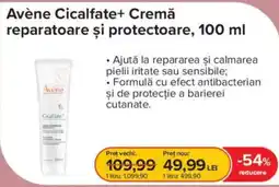 Dr.Max Avène Cicalfate+ Cremă reparatoare și protectoare Ofertă