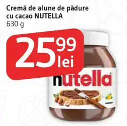Supeco Nutella cremă de alune de pădure cu cacao Ofertă
